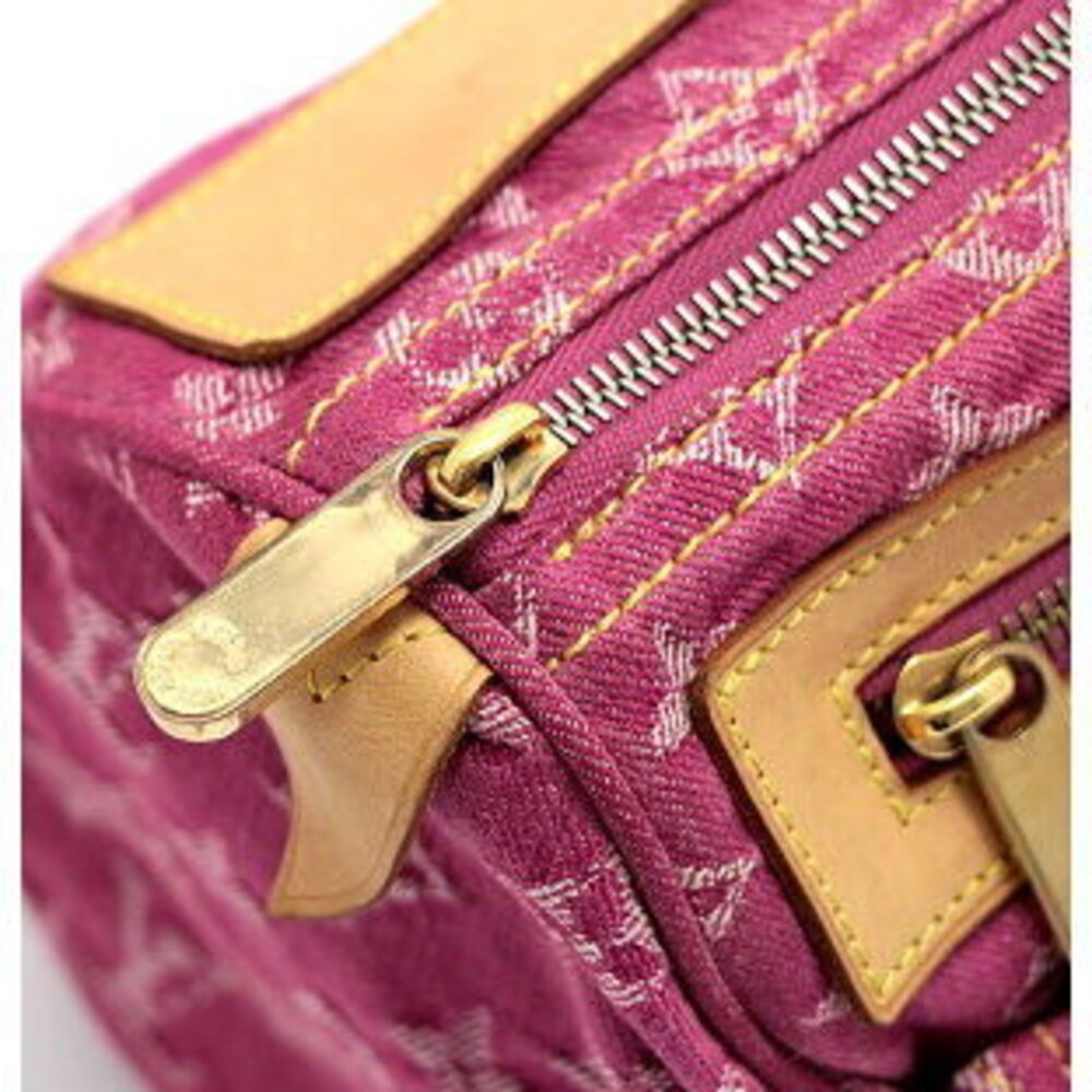 Louis Vuitton Neo Speedy Handbag Monogram Denim Pink - Picture 6 of 6